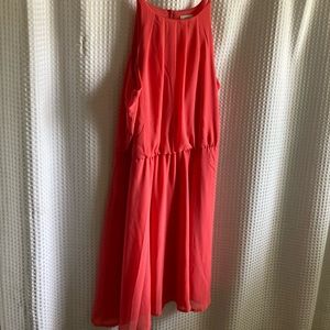 Blue Rain halter dress